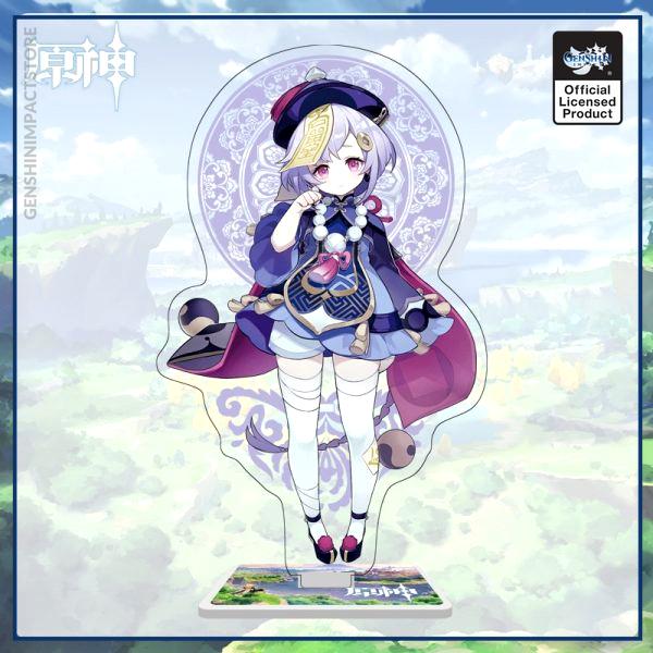 Genshin Impact Game Anime Figure Acrylic Stand Model Toy Hutao Tartaglia Xiao Qiqi Action Figures Decoration 5 - Genshin Impact Store