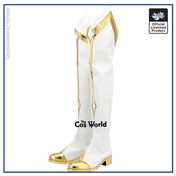 Genshin Impact Lumine Games Customize Cosplay Low Heel Shoes Boots 2 - Genshin Impact Store