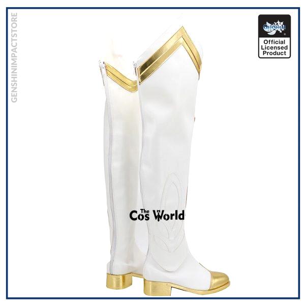 Genshin Impact Lumine Games Customize Cosplay Low Heel Shoes Boots 3 - Genshin Impact Store