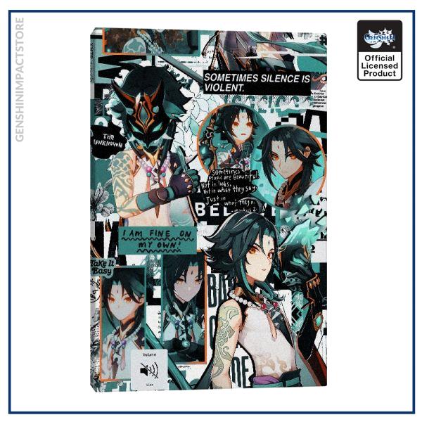 Genshin Impact Xiao Collage Canvas Home Decor Painting Wall Art Decoration Prints Dorm Living Room Bedroom 5 - Genshin Impact Store