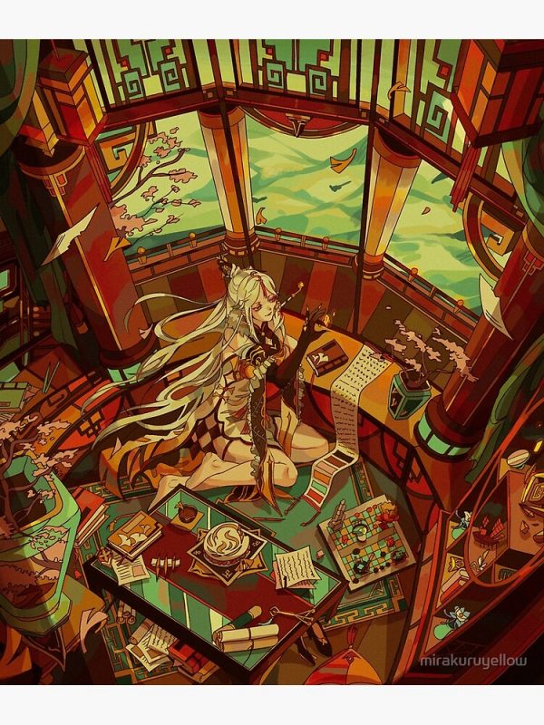 artwork Offical Genshin Impact Merch