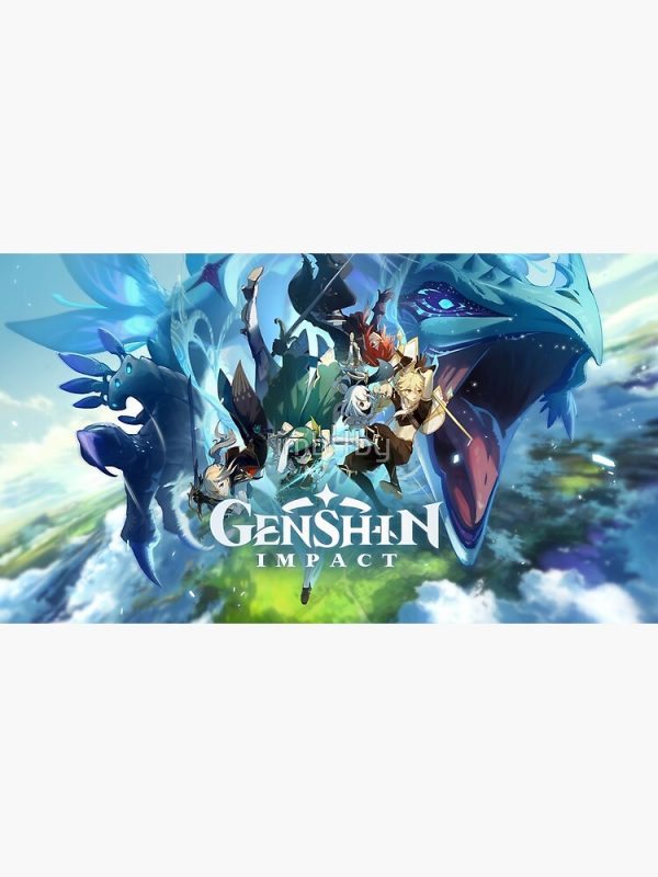 artwork Offical Genshin Impact Merch