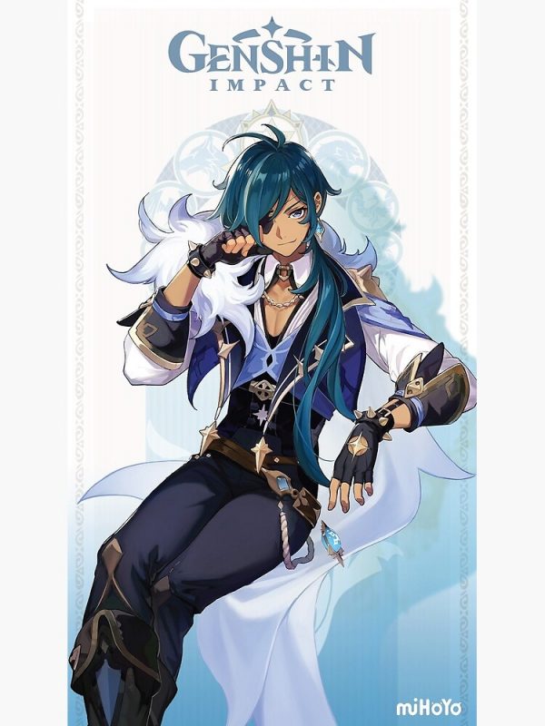 artwork Offical Genshin Impact Merch