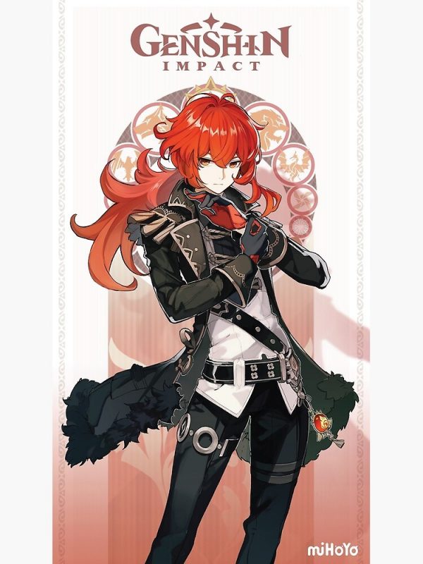 artwork Offical Genshin Impact Merch