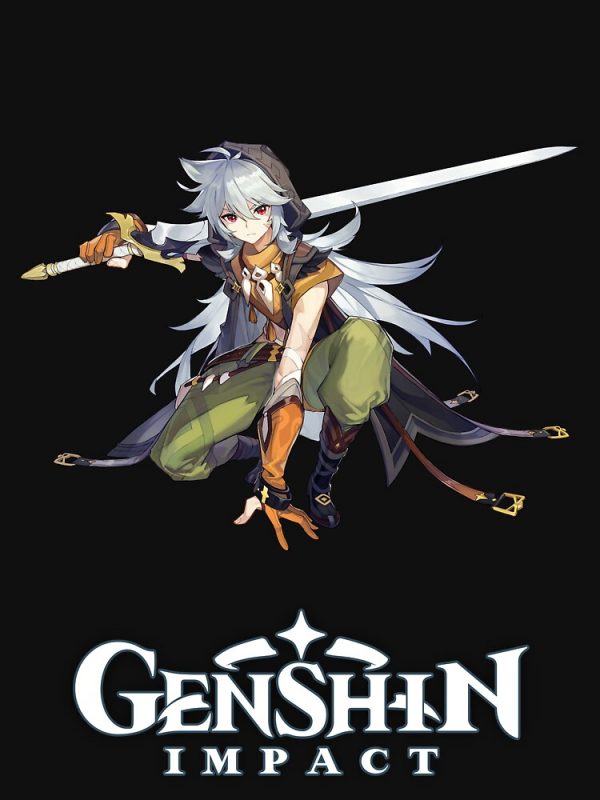 artwork Offical Genshin Impact Merch