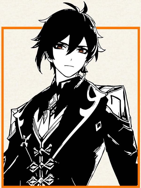 artwork Offical Genshin Impact Merch