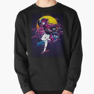 Hu Tao - Genshin Impact 80s retro Pullover Sweatshirt RB1109 product Offical Genshin Impact Merch