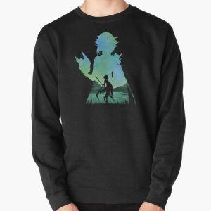 Xiao Genshin Impact - Illusion *Black* Pullover Sweatshirt RB1109 product Offical Genshin Impact Merch