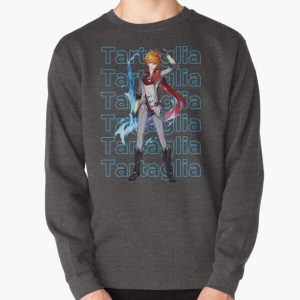 Tartaglia Childe Genshin Impact Design Pullover Sweatshirt RB1109 product Offical Genshin Impact Merch