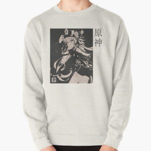 Black Japanese yokai Classic Pullover Sweatshirt RB1109 product Offical Genshin Impact Merch