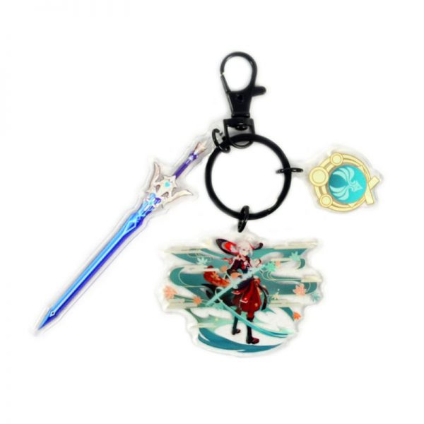 Anime Genshin Impact Acrylic Keychain Kaedehara Kazuha Cosplay Acrylic Accessories Pendant Key Ring Game Fans Gift 800x800 1 - Genshin Impact Store