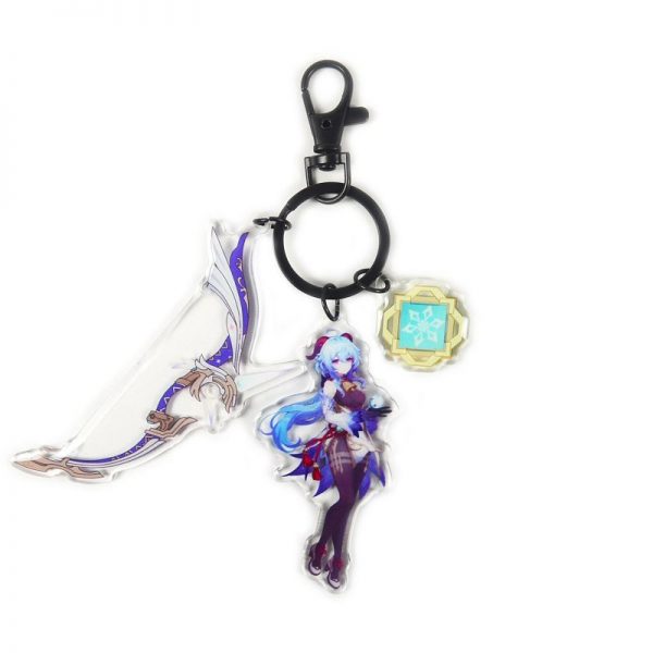 Anime Genshin Impact Ganyu Cosplay Acrylic Keychain Accessories Pendant Key Ring Game Fans Gift 800x800 1 - Genshin Impact Store