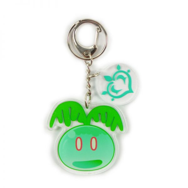 Anime Genshin Impact Grass Slime Acrylic Keychain Cosplay Accessories Pendant Key Ring Game Fans Gift 800x800 1 - Genshin Impact Store