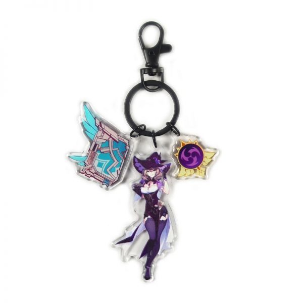 Anime Genshin Impact Lisa Cosplay Acrylic Keychain Accessories Pendant Key Ring Game Fans Gift 800x800 1 - Genshin Impact Store