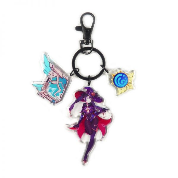 Anime Genshin Impact Mona Cosplay Acrylic Keychain Accessories Pendant Key Ring Game Fans Gift 800x800 1 - Genshin Impact Store