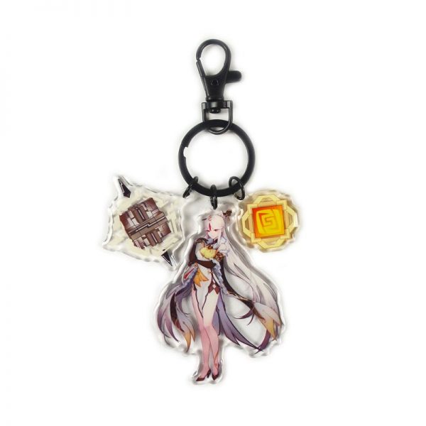 Anime Genshin Impact Ningguang Cosplay Acrylic Keychain Accessories Pendant Key Ring Game Fans Gift 800x800 1 - Genshin Impact Store