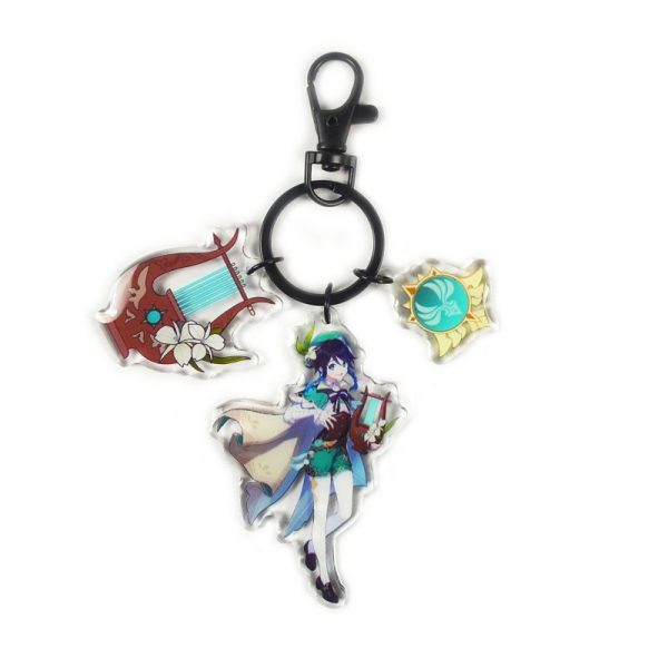 Anime Genshin Impact Venti Cosplay Acrylic Keychain Accessories Pendant Key Ring Game Fans Gift 800x800 1 - Genshin Impact Store