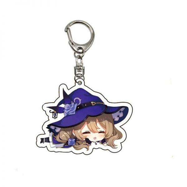 Genshin Impact Lisa B Anime Acrylic Keychains Accessories Car Bag Pendant Key Ring Cosplay Cute Gifts 800x800 1 - Genshin Impact Store